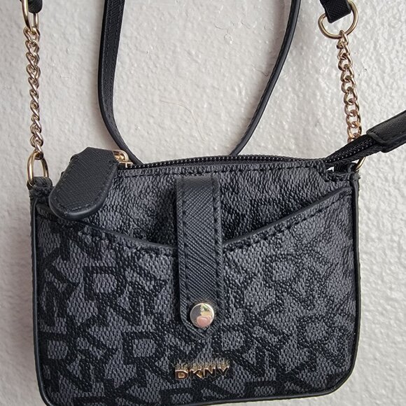 DKNY Logo Mini Crossbody Mini Purse - Picture 2 of 8